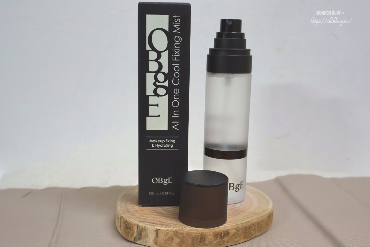 一整天都使用韓國品牌OBgE產品實測持妝度！自然遮瑕素顏霜、涼感水潤定妝噴霧、絲絨凝凍控油蜜粉餅使用心得分享