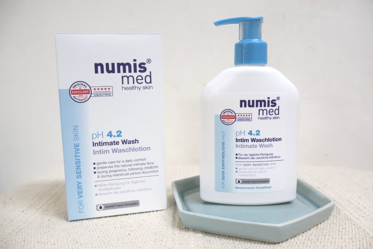 1838 eurocare歐系保養品選物：德國Numis med樂美思私密處潔膚露、護手霜、TITANIA德你雅護足霜使用心得。