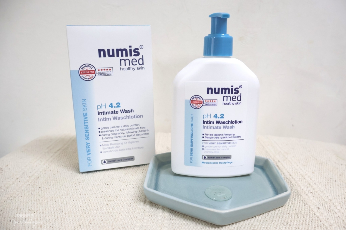 1838 eurocare歐系保養品選物：德國Numis med樂美思私密處潔膚露、護手霜、TITANIA德你雅護足霜使用心得。