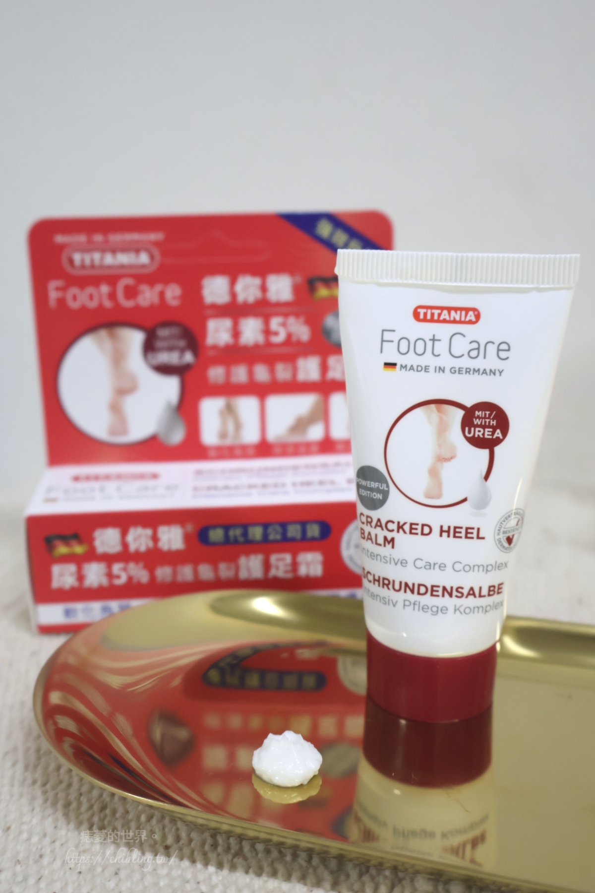 1838 eurocare歐系保養品選物：德國Numis med樂美思私密處潔膚露、護手霜、TITANIA德你雅護足霜使用心得。