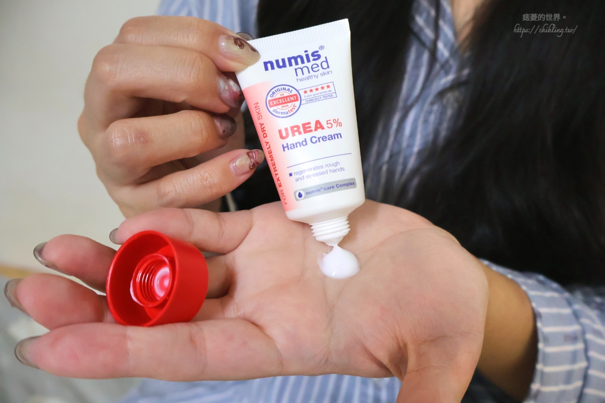 1838 eurocare歐系保養品選物：德國Numis med樂美思私密處潔膚露、護手霜、TITANIA德你雅護足霜使用心得。