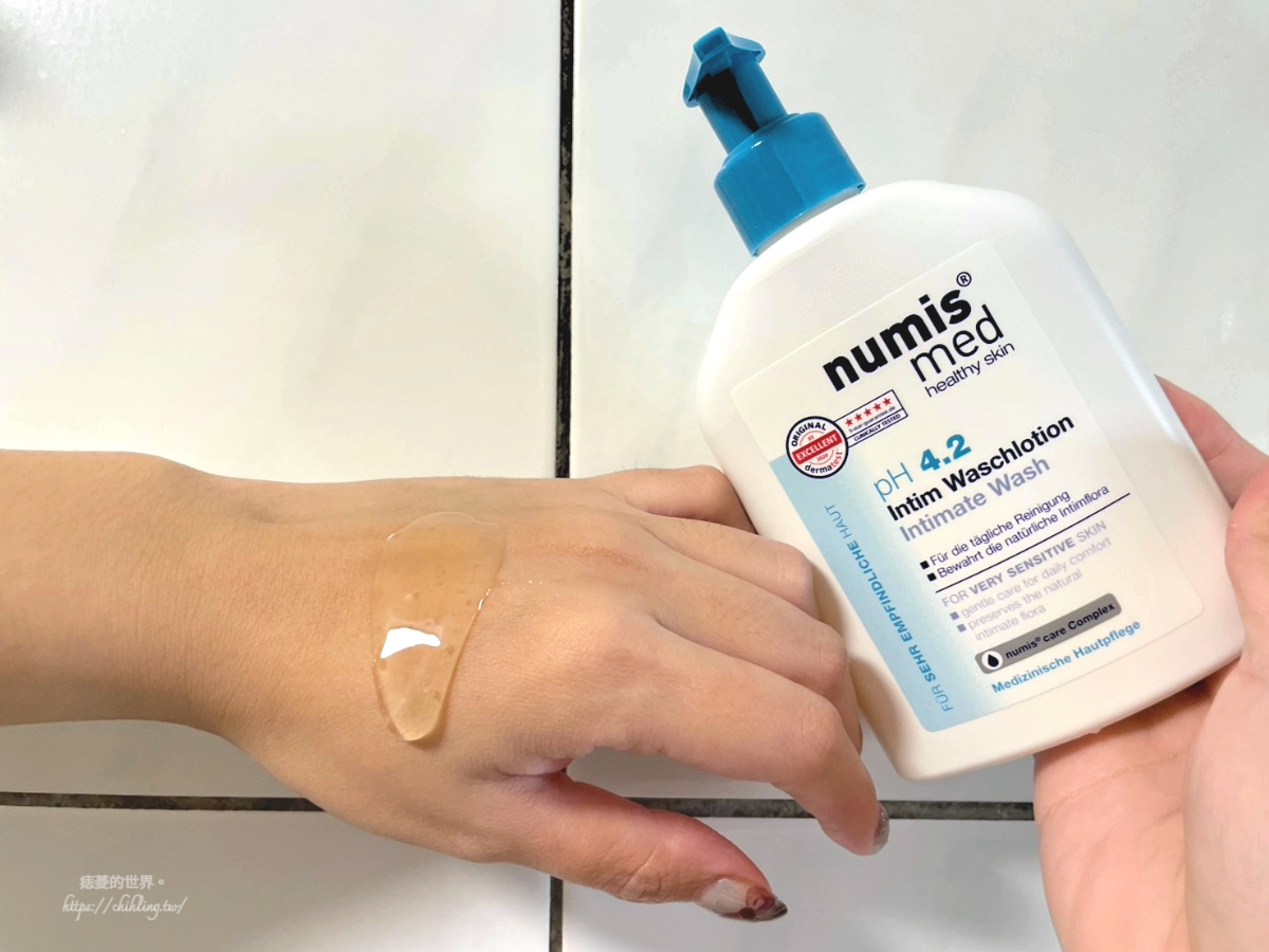 1838 eurocare歐系保養品選物：德國Numis med樂美思私密處潔膚露、護手霜、TITANIA德你雅護足霜使用心得。