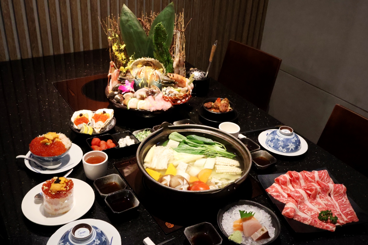 【國父紀念館美食】囍聚精緻鍋物|約會慶生首選專人服務高級火鍋餐廳,青蟳×牛小排海陸套餐超驚艷,滿額再贈爆卵海膽蛋糕! - 第5張圖 【國父紀念館美食】囍聚精緻鍋物|約會慶生首選專人服務高級火鍋餐廳,青蟳×牛小排海陸套餐超驚艷,滿額再贈爆卵海膽蛋糕!